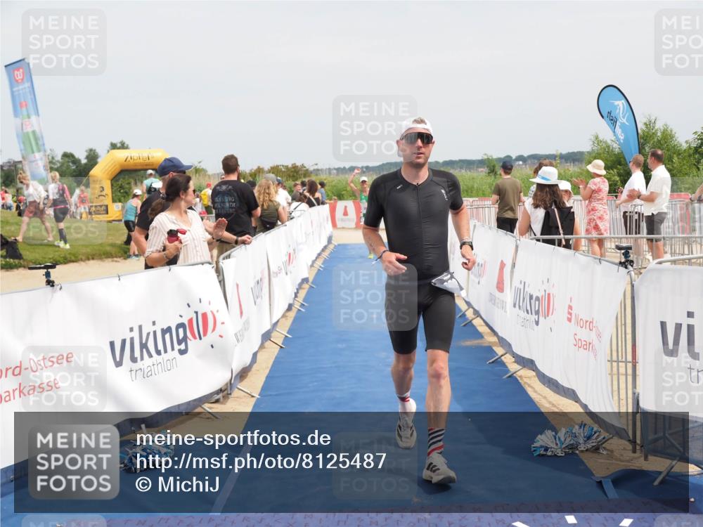 22.06.2025 - Viking Triathlon MichiJ http://msf.ph/oto/8125487 22.06.2025 15:16:30 Ziel 162, 266 meine-sportfotos.de