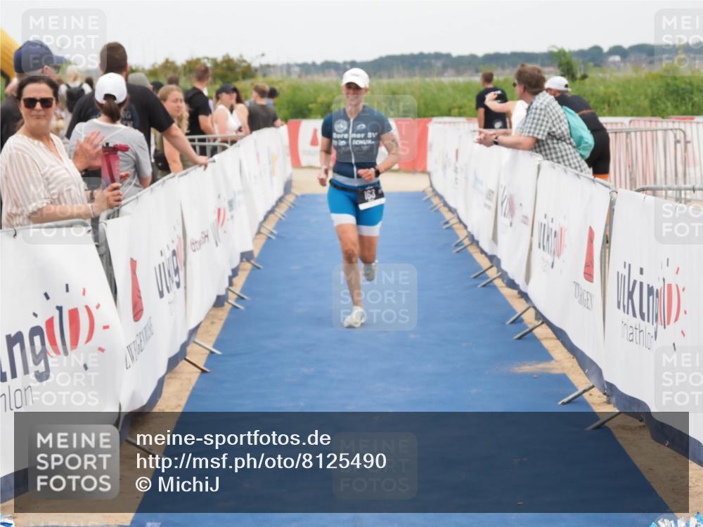 22.06.2025 - Viking Triathlon MichiJ http://msf.ph/oto/8125490 22.06.2025 15:20:48 Ziel 163 meine-sportfotos.de