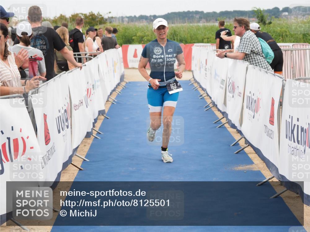 22.06.2025 - Viking Triathlon MichiJ http://msf.ph/oto/8125501 22.06.2025 15:20:49 Ziel 163 meine-sportfotos.de