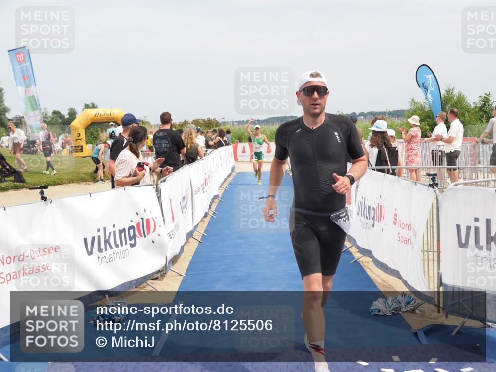 22.06.2025 - Viking Triathlon MichiJ http://msf.ph/oto/8125506 22.06.2025 15:16:30 Ziel 162, 266 meine-sportfotos.de