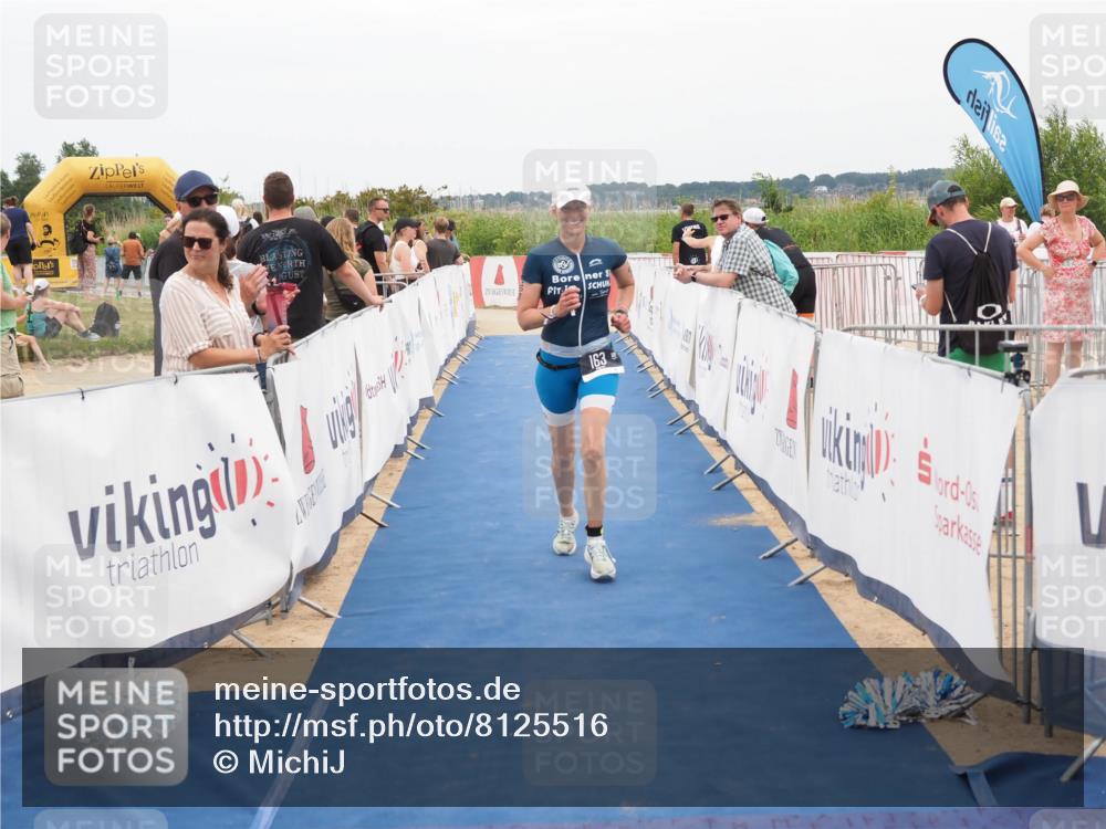 22.06.2025 - Viking Triathlon MichiJ http://msf.ph/oto/8125516 22.06.2025 15:20:49 Ziel 163 meine-sportfotos.de