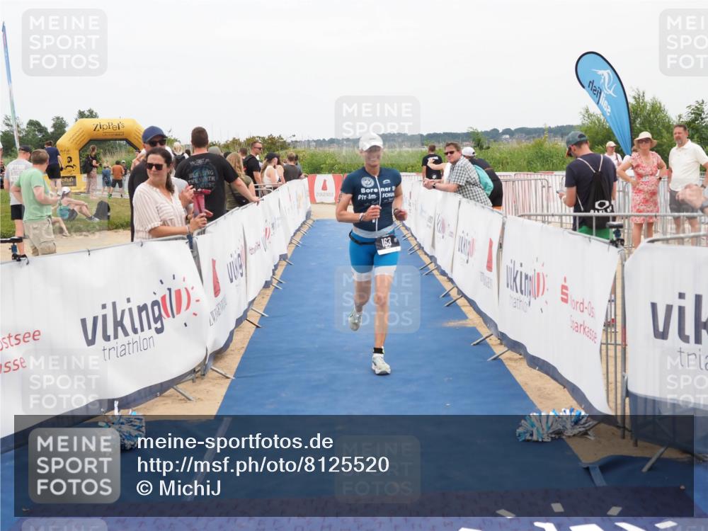 22.06.2025 - Viking Triathlon MichiJ http://msf.ph/oto/8125520 22.06.2025 15:20:49 Ziel 163 meine-sportfotos.de