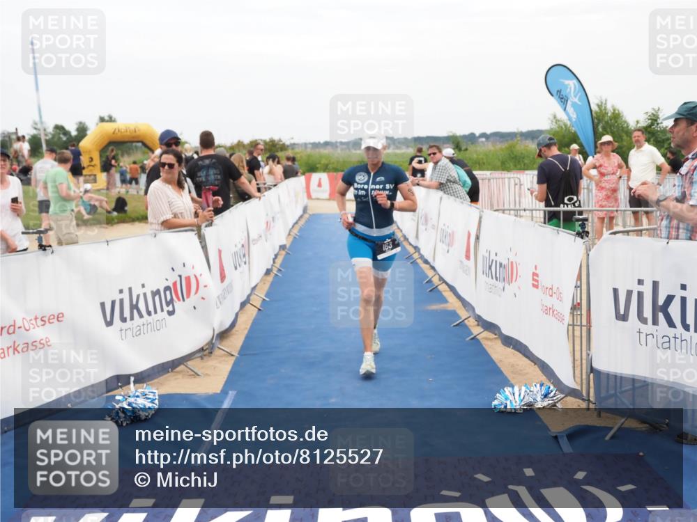 22.06.2025 - Viking Triathlon MichiJ http://msf.ph/oto/8125527 22.06.2025 15:20:50 Ziel 163 meine-sportfotos.de