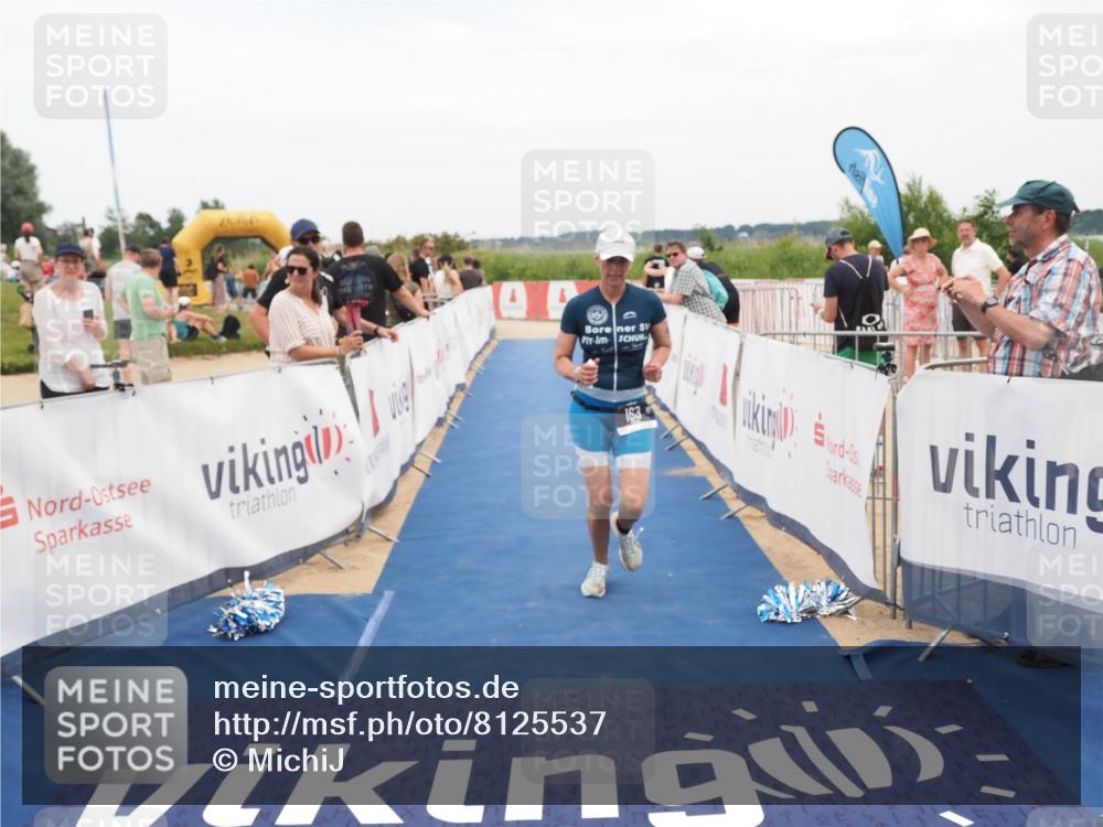 22.06.2025 - Viking Triathlon MichiJ http://msf.ph/oto/8125537 22.06.2025 15:20:50 Ziel 163 meine-sportfotos.de