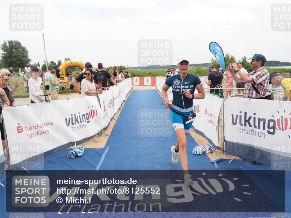 22.06.2025 - Viking Triathlon MichiJ http://msf.ph/oto/8125552 22.06.2025 15:20:50 Ziel 163 meine-sportfotos.de