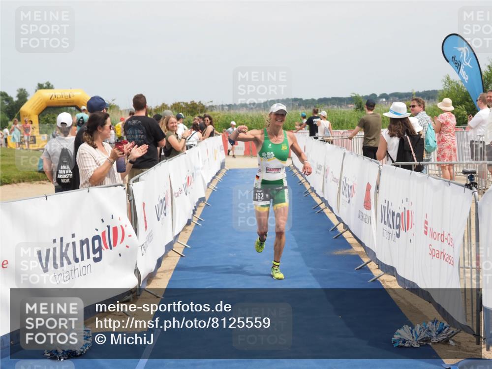 22.06.2025 - Viking Triathlon MichiJ http://msf.ph/oto/8125559 22.06.2025 15:16:33 Ziel 162, 266 meine-sportfotos.de