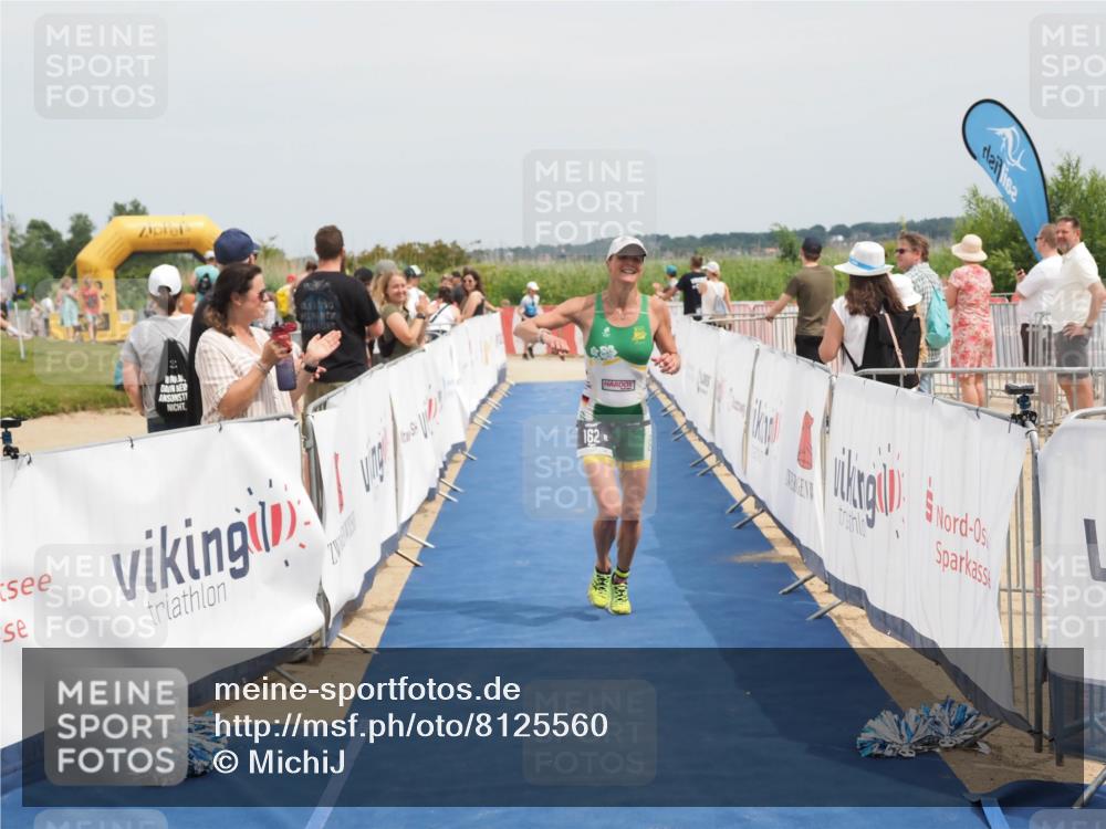 22.06.2025 - Viking Triathlon MichiJ http://msf.ph/oto/8125560 22.06.2025 15:16:33 Ziel 162, 266 meine-sportfotos.de