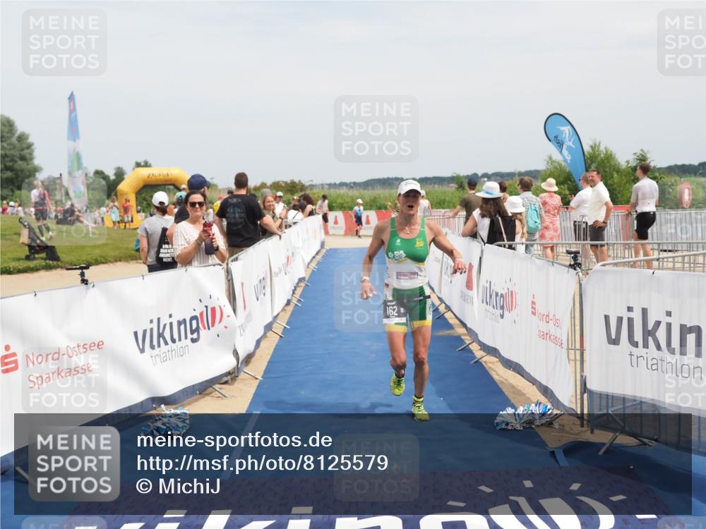 22.06.2025 - Viking Triathlon MichiJ http://msf.ph/oto/8125579 22.06.2025 15:16:34 Ziel 162, 266 meine-sportfotos.de