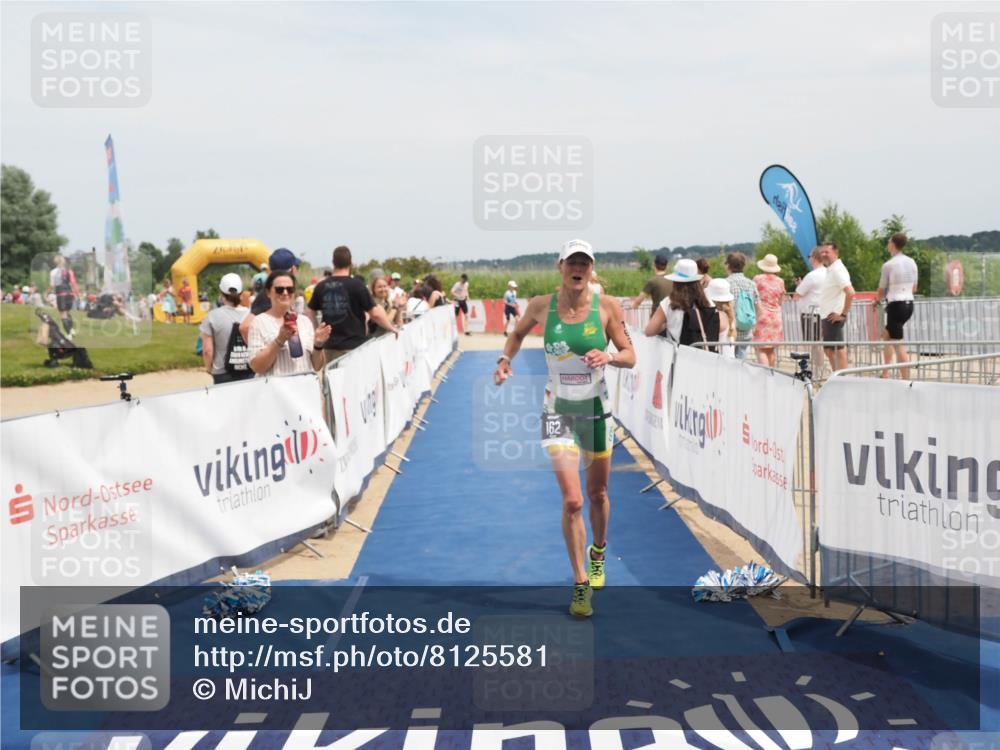 22.06.2025 - Viking Triathlon MichiJ http://msf.ph/oto/8125581 22.06.2025 15:16:34 Ziel 162, 266 meine-sportfotos.de