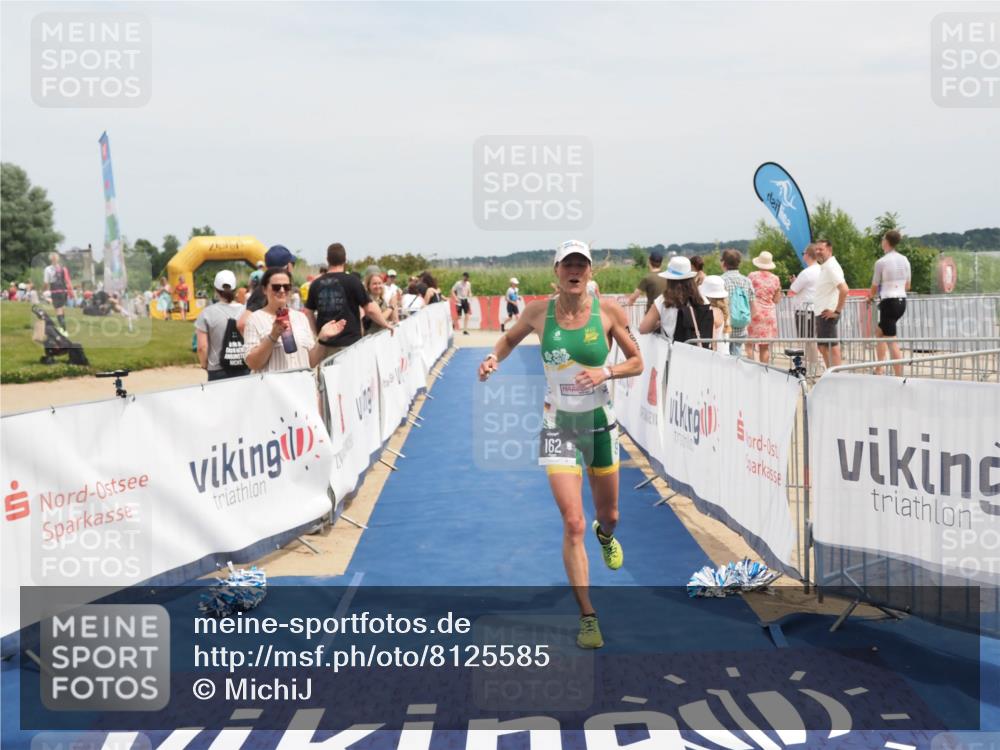 22.06.2025 - Viking Triathlon MichiJ http://msf.ph/oto/8125585 22.06.2025 15:16:34 Ziel 162, 266 meine-sportfotos.de