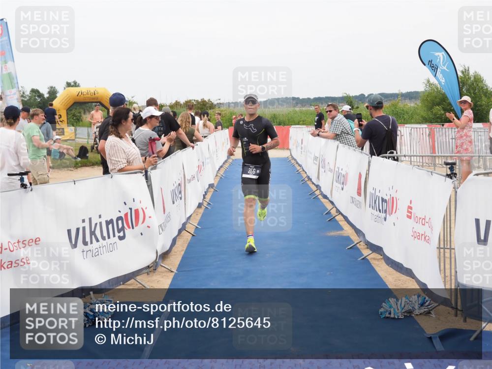 22.06.2025 - Viking Triathlon MichiJ http://msf.ph/oto/8125645 22.06.2025 15:21:00 Ziel 356 meine-sportfotos.de