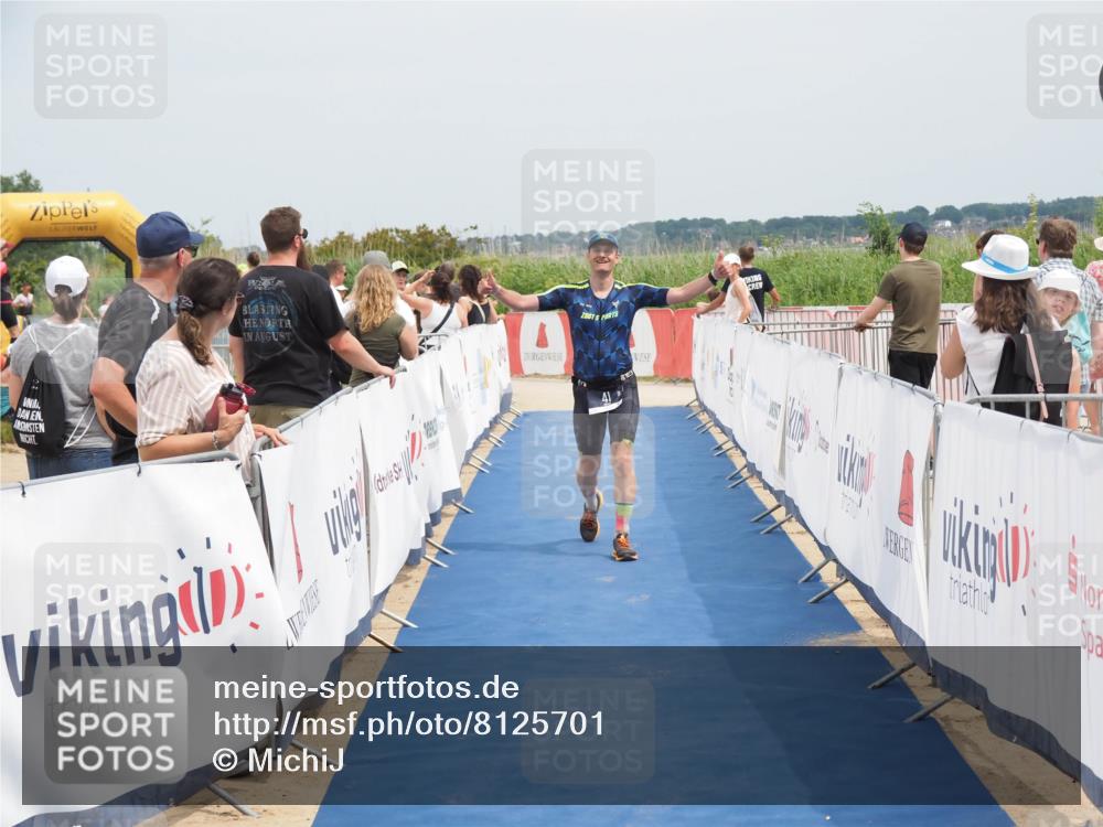 22.06.2025 - Viking Triathlon MichiJ http://msf.ph/oto/8125701 22.06.2025 15:16:48 Ziel 41 meine-sportfotos.de
