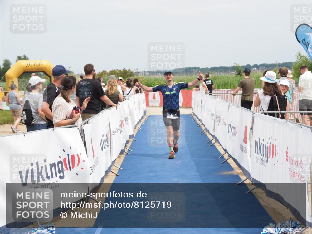 22.06.2025 - Viking Triathlon MichiJ http://msf.ph/oto/8125719 22.06.2025 15:16:49 Ziel 41 meine-sportfotos.de