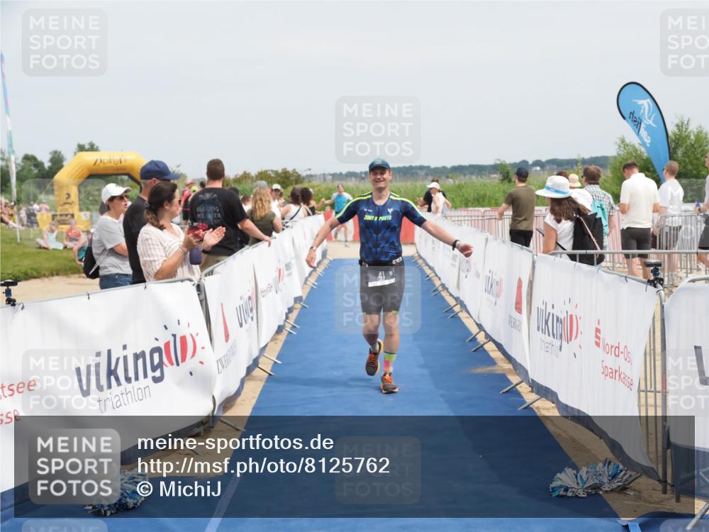 22.06.2025 - Viking Triathlon MichiJ http://msf.ph/oto/8125762 22.06.2025 15:16:50 Ziel 41 meine-sportfotos.de