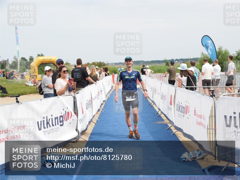 22.06.2025 - Viking Triathlon MichiJ http://msf.ph/oto/8125780 22.06.2025 15:16:51 Ziel 41, 390 meine-sportfotos.de
