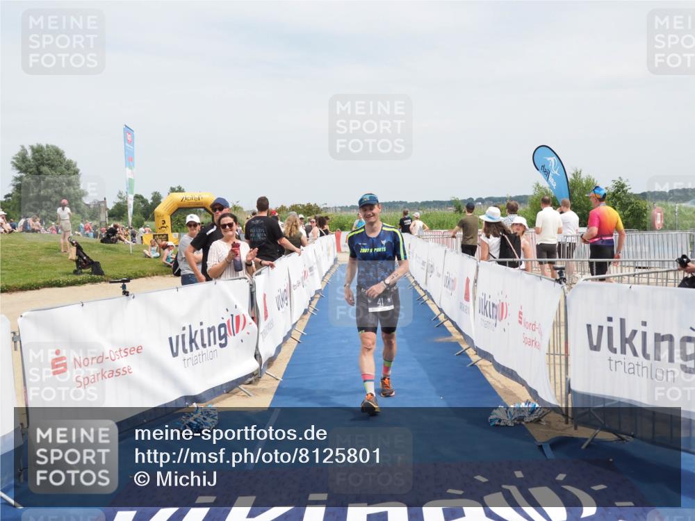 22.06.2025 - Viking Triathlon MichiJ http://msf.ph/oto/8125801 22.06.2025 15:16:51 Ziel 41, 390 meine-sportfotos.de