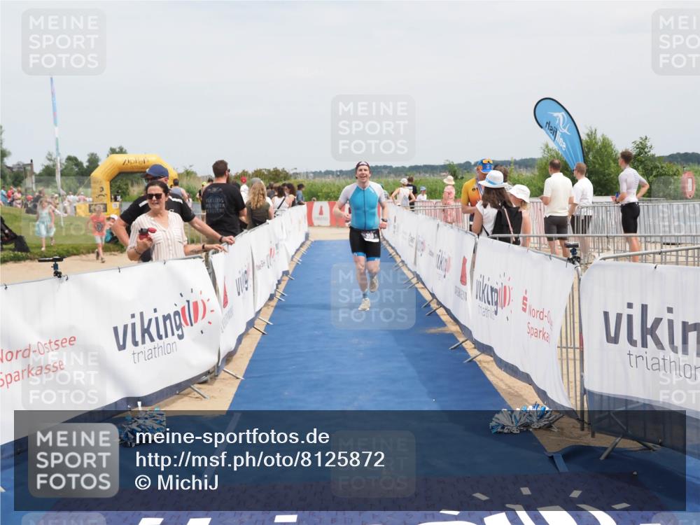 22.06.2025 - Viking Triathlon MichiJ http://msf.ph/oto/8125872 22.06.2025 15:16:56 Ziel 41, 390 meine-sportfotos.de