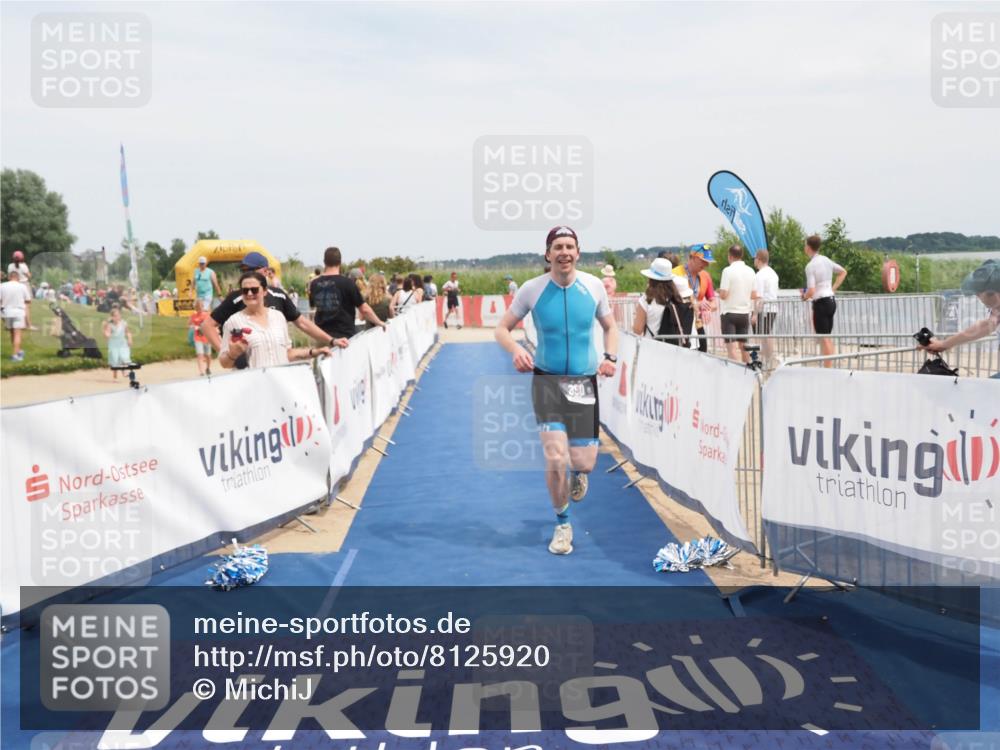 22.06.2025 - Viking Triathlon MichiJ http://msf.ph/oto/8125920 22.06.2025 15:16:58 Ziel 390 meine-sportfotos.de