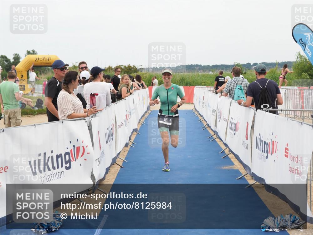 22.06.2025 - Viking Triathlon MichiJ http://msf.ph/oto/8125984 22.06.2025 15:22:22 Ziel 65 meine-sportfotos.de