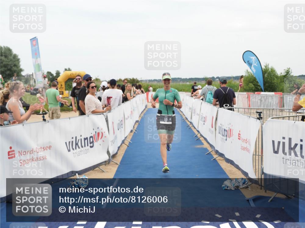 22.06.2025 - Viking Triathlon MichiJ http://msf.ph/oto/8126006 22.06.2025 15:22:22 Ziel 65 meine-sportfotos.de
