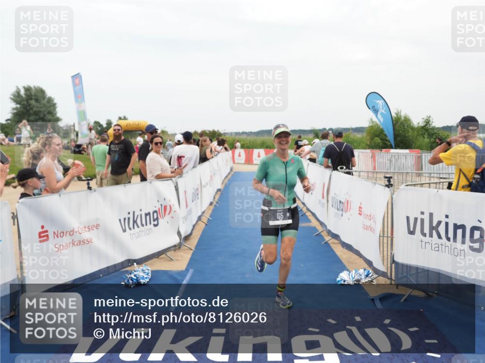 22.06.2025 - Viking Triathlon MichiJ http://msf.ph/oto/8126026 22.06.2025 15:22:23 Ziel 65 meine-sportfotos.de