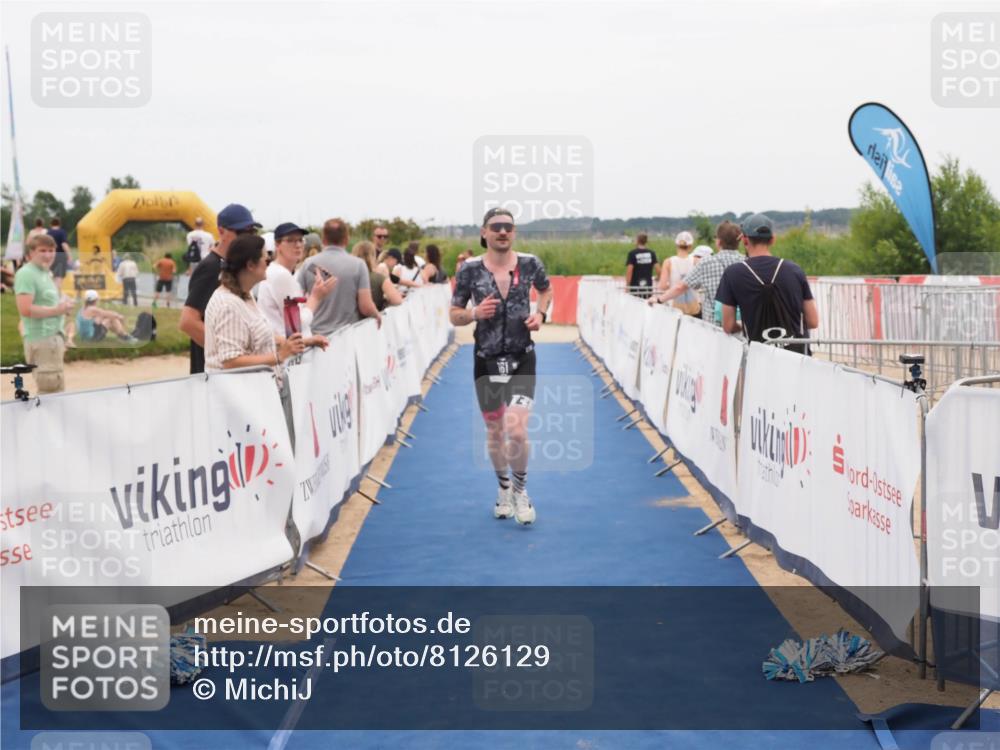 22.06.2025 - Viking Triathlon MichiJ http://msf.ph/oto/8126129 22.06.2025 15:22:36 Ziel 161 meine-sportfotos.de
