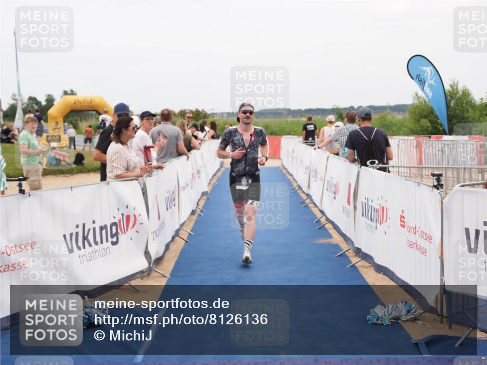 22.06.2025 - Viking Triathlon MichiJ http://msf.ph/oto/8126136 22.06.2025 15:22:36 Ziel 161 meine-sportfotos.de