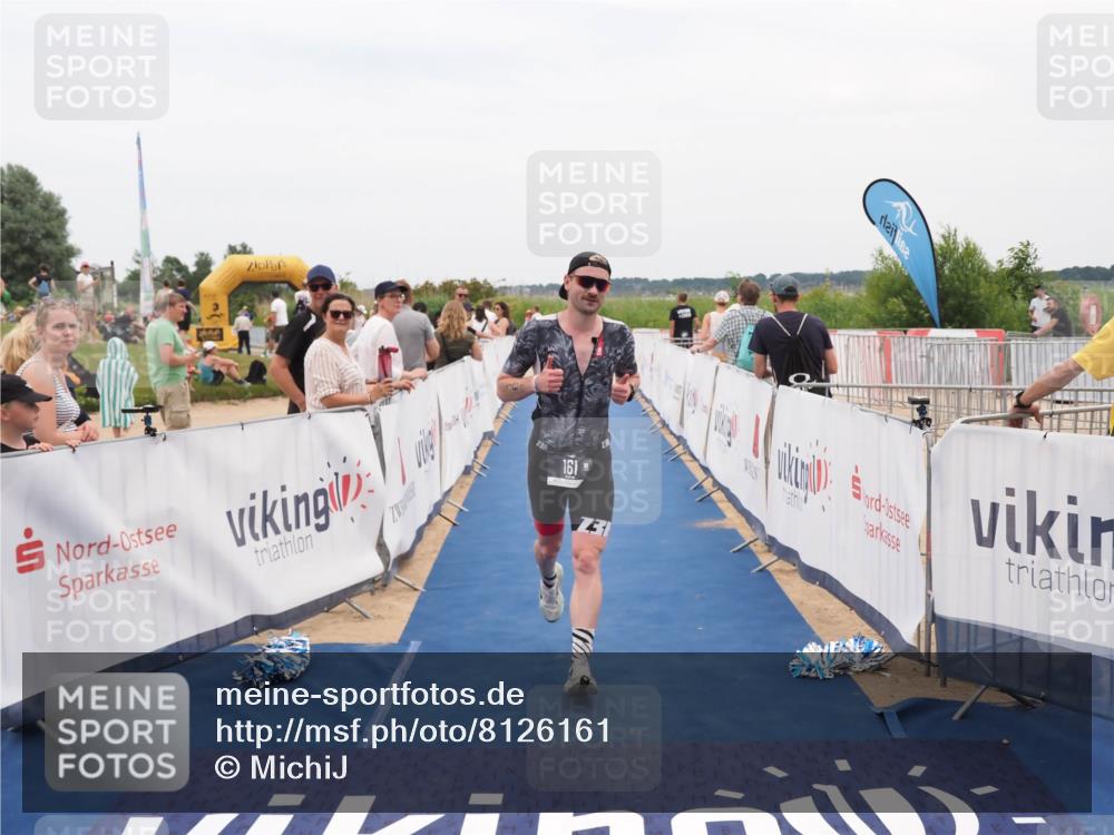 22.06.2025 - Viking Triathlon MichiJ http://msf.ph/oto/8126161 22.06.2025 15:22:37 Ziel 161 meine-sportfotos.de
