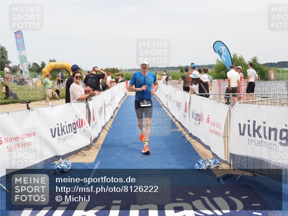 22.06.2025 - Viking Triathlon MichiJ http://msf.ph/oto/8126222 22.06.2025 15:17:33 Ziel 216 meine-sportfotos.de