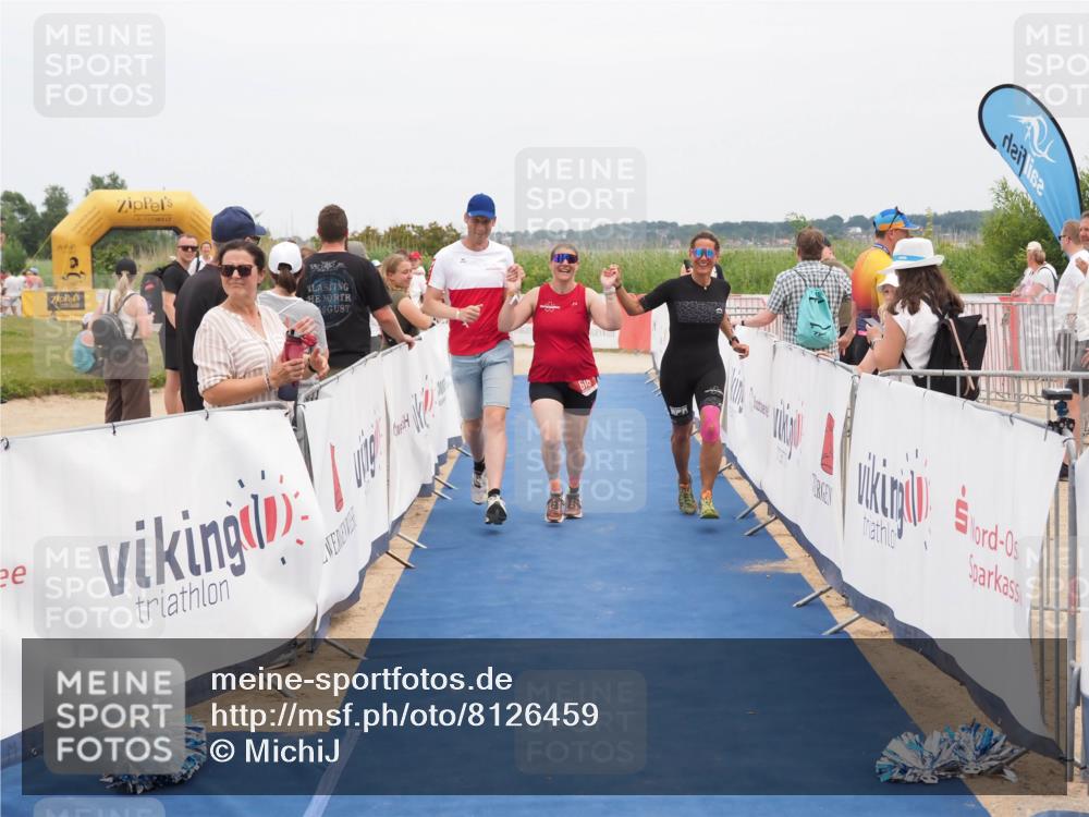 22.06.2025 - Viking Triathlon MichiJ http://msf.ph/oto/8126459 22.06.2025 15:18:08 Ziel 616 meine-sportfotos.de