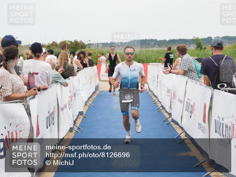 22.06.2025 - Viking Triathlon MichiJ http://msf.ph/oto/8126696 22.06.2025 15:24:05 Ziel 366, 540 meine-sportfotos.de