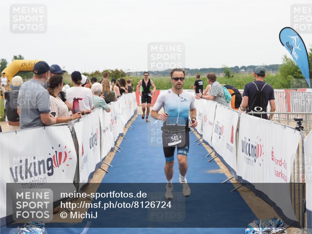 22.06.2025 - Viking Triathlon MichiJ http://msf.ph/oto/8126724 22.06.2025 15:24:06 Ziel 366, 540 meine-sportfotos.de