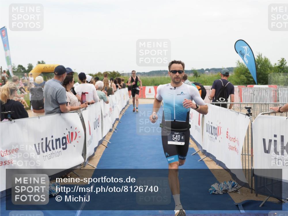 22.06.2025 - Viking Triathlon MichiJ http://msf.ph/oto/8126740 22.06.2025 15:24:06 Ziel 366, 540 meine-sportfotos.de