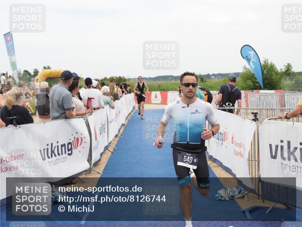 22.06.2025 - Viking Triathlon MichiJ http://msf.ph/oto/8126744 22.06.2025 15:24:06 Ziel 366, 540 meine-sportfotos.de