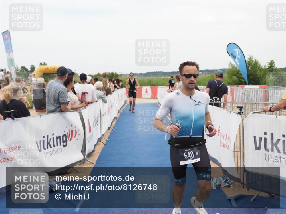 22.06.2025 - Viking Triathlon MichiJ http://msf.ph/oto/8126748 22.06.2025 15:24:06 Ziel 366, 540 meine-sportfotos.de