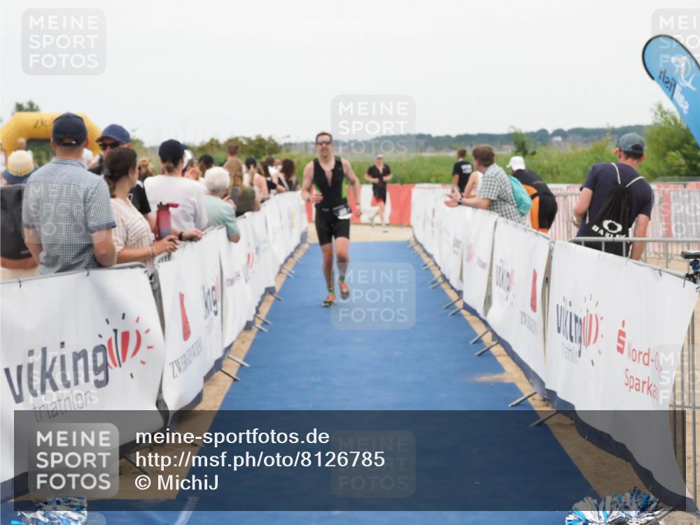 22.06.2025 - Viking Triathlon MichiJ http://msf.ph/oto/8126785 22.06.2025 15:24:07 Ziel 366, 540 meine-sportfotos.de