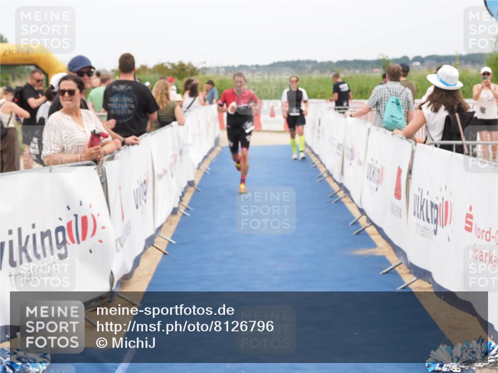22.06.2025 - Viking Triathlon MichiJ http://msf.ph/oto/8126796 22.06.2025 15:18:23 Ziel 164, 235, 247, 300 meine-sportfotos.de
