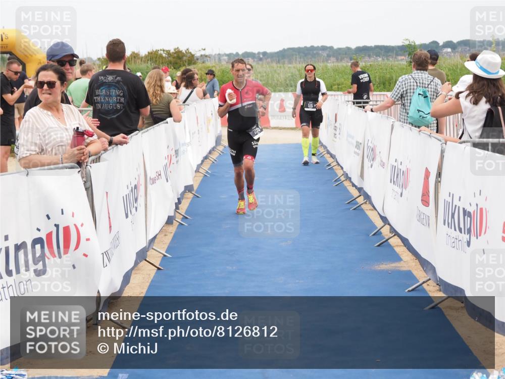 22.06.2025 - Viking Triathlon MichiJ http://msf.ph/oto/8126812 22.06.2025 15:18:24 Ziel 235, 247, 300 meine-sportfotos.de