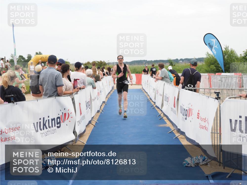 22.06.2025 - Viking Triathlon MichiJ http://msf.ph/oto/8126813 22.06.2025 15:24:08 Ziel 366, 540 meine-sportfotos.de