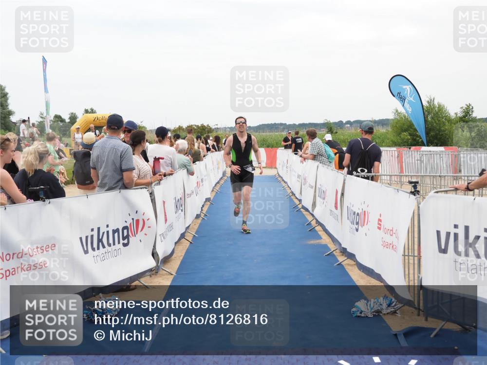 22.06.2025 - Viking Triathlon MichiJ http://msf.ph/oto/8126816 22.06.2025 15:24:08 Ziel 366, 540 meine-sportfotos.de