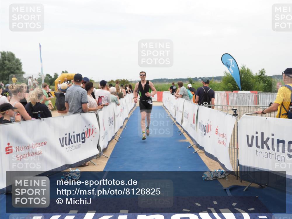 22.06.2025 - Viking Triathlon MichiJ http://msf.ph/oto/8126825 22.06.2025 15:24:09 Ziel 366, 540 meine-sportfotos.de