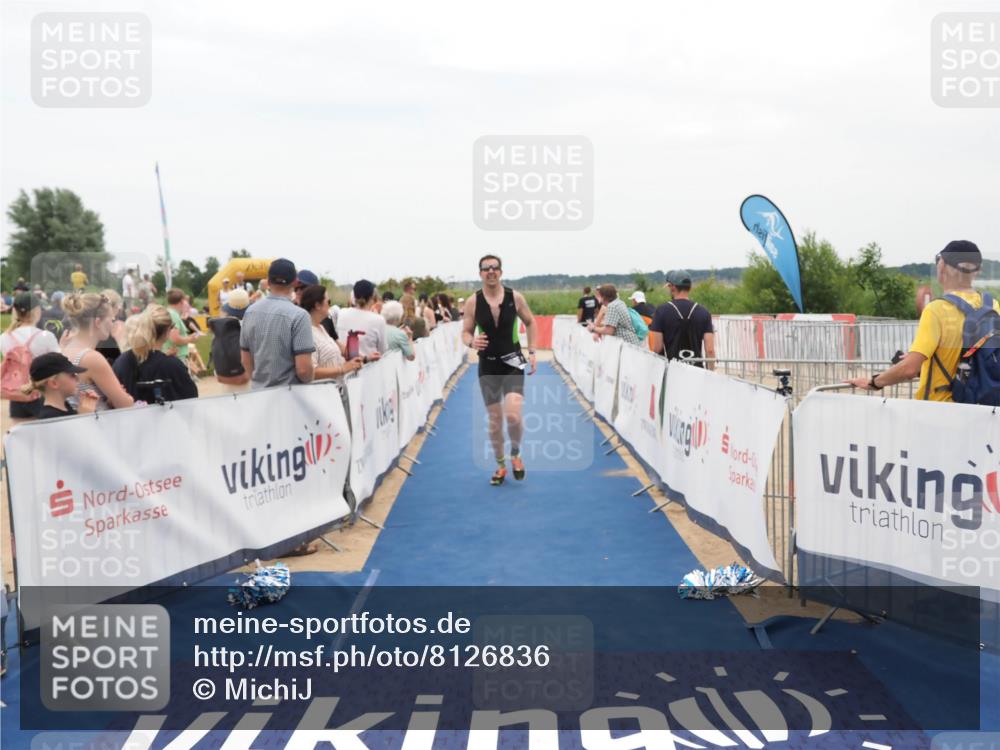 22.06.2025 - Viking Triathlon MichiJ http://msf.ph/oto/8126836 22.06.2025 15:24:09 Ziel 366, 540 meine-sportfotos.de