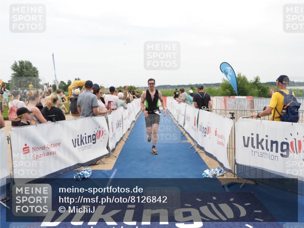 22.06.2025 - Viking Triathlon MichiJ http://msf.ph/oto/8126842 22.06.2025 15:24:09 Ziel 366, 540 meine-sportfotos.de
