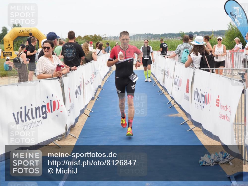 22.06.2025 - Viking Triathlon MichiJ http://msf.ph/oto/8126847 22.06.2025 15:18:25 Ziel 235, 247, 300 meine-sportfotos.de
