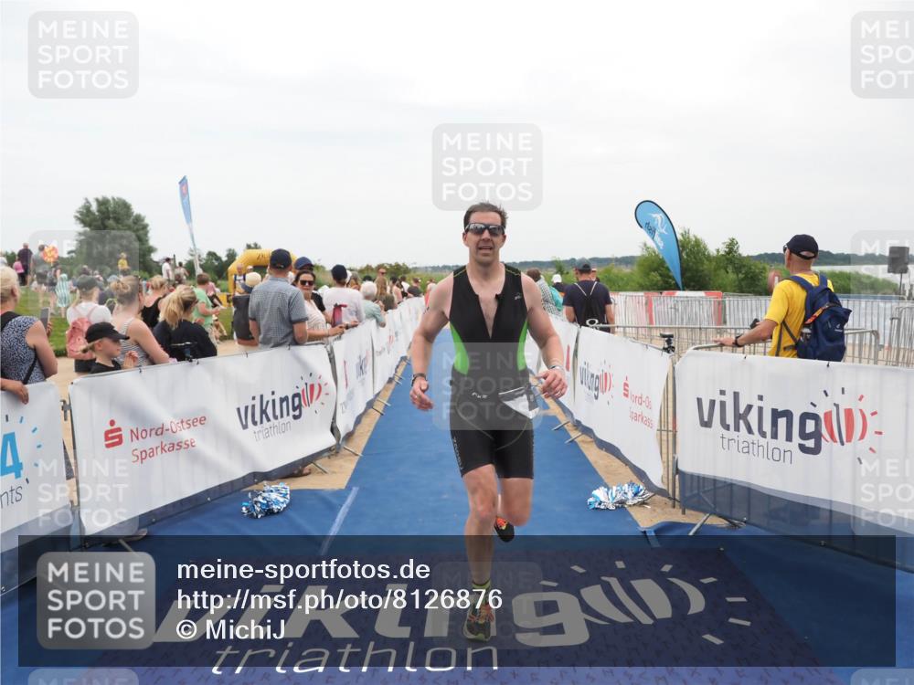 22.06.2025 - Viking Triathlon MichiJ http://msf.ph/oto/8126876 22.06.2025 15:24:10 Ziel 366, 540 meine-sportfotos.de