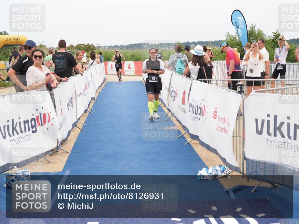 22.06.2025 - Viking Triathlon MichiJ http://msf.ph/oto/8126931 22.06.2025 15:18:30 Ziel 235, 247, 399 meine-sportfotos.de