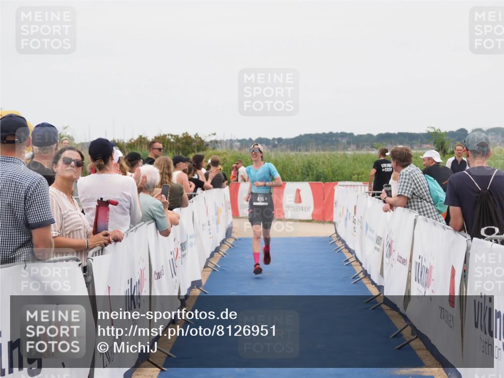 22.06.2025 - Viking Triathlon MichiJ http://msf.ph/oto/8126951 22.06.2025 15:24:16 Ziel 495 meine-sportfotos.de