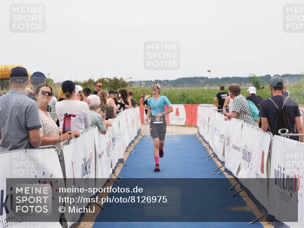 22.06.2025 - Viking Triathlon MichiJ http://msf.ph/oto/8126975 22.06.2025 15:24:17 Ziel 495 meine-sportfotos.de