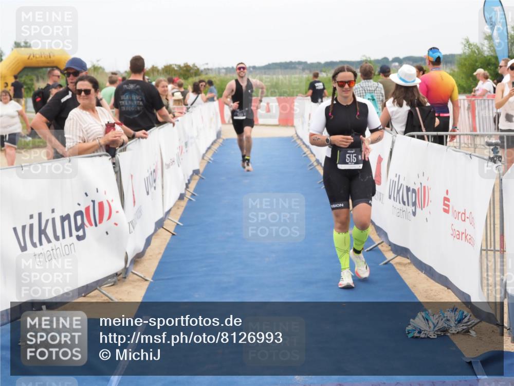 22.06.2025 - Viking Triathlon MichiJ http://msf.ph/oto/8126993 22.06.2025 15:18:32 Ziel 247, 399 meine-sportfotos.de