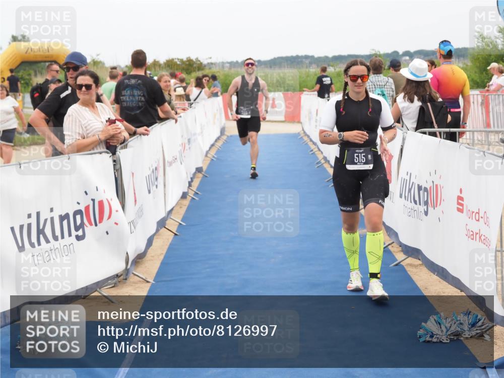 22.06.2025 - Viking Triathlon MichiJ http://msf.ph/oto/8126997 22.06.2025 15:18:32 Ziel 247, 399 meine-sportfotos.de